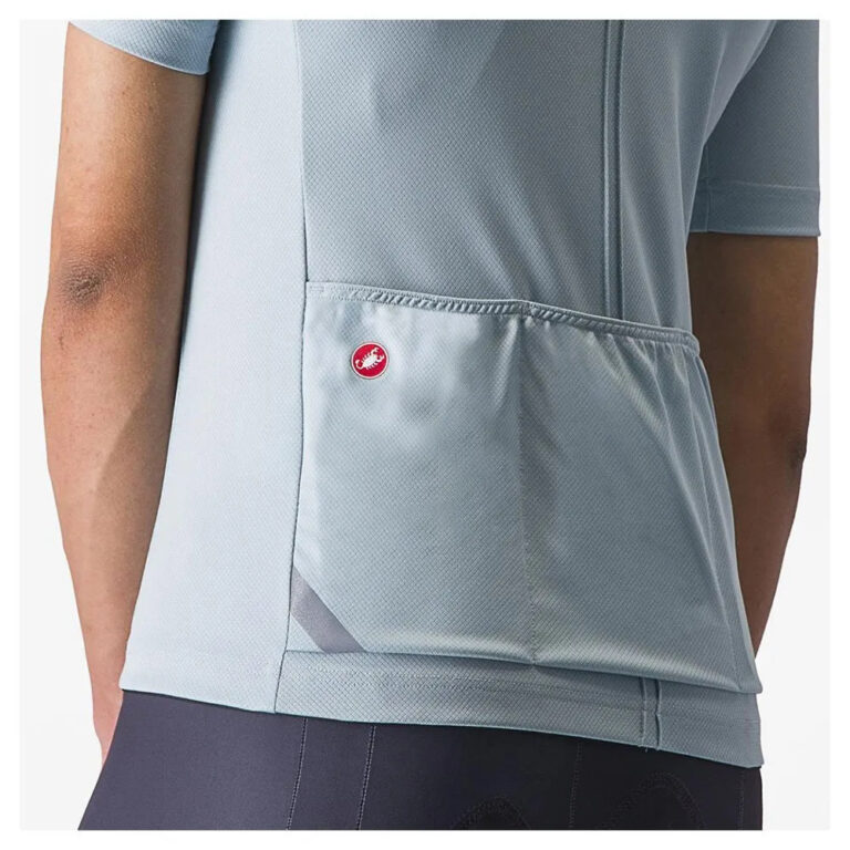 Castelli Anima 4 Short Sleeve Jersey M Winter Sky - L Winter Sky - Image 5