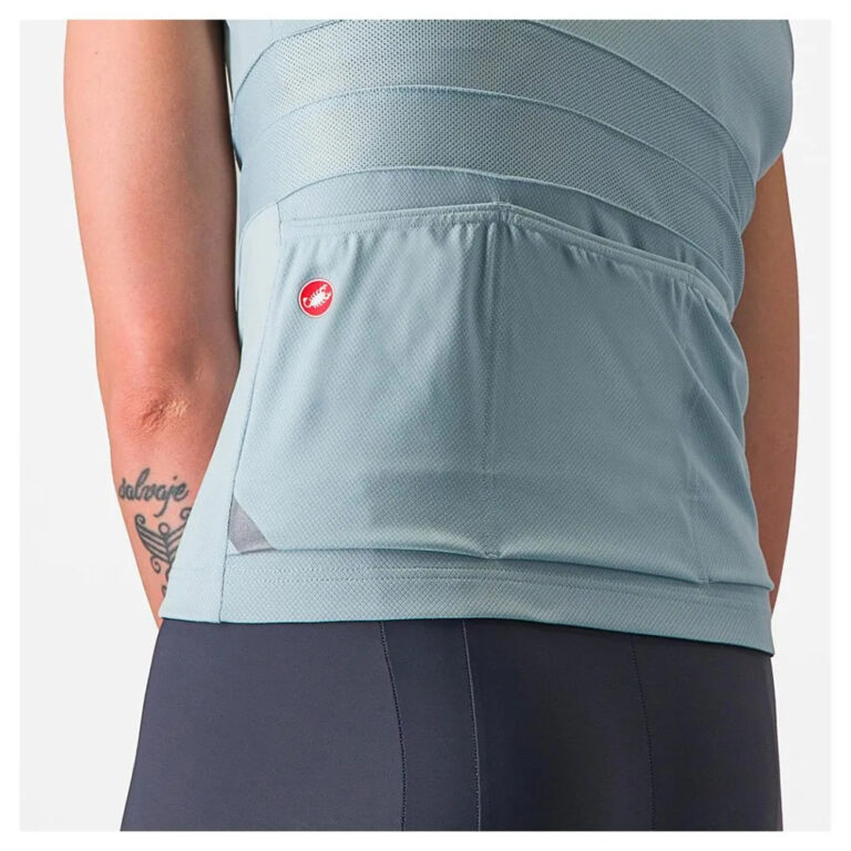 Castelli Anima 4 Sleeveless Jersey M Winter Sky / Dark Steel Blue - L Winter Sky / Dark Steel Blue - Image 4