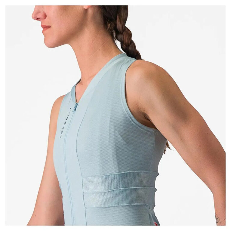 Castelli Anima 4 Sleeveless Jersey M Winter Sky / Dark Steel Blue - L Winter Sky / Dark Steel Blue - Image 5