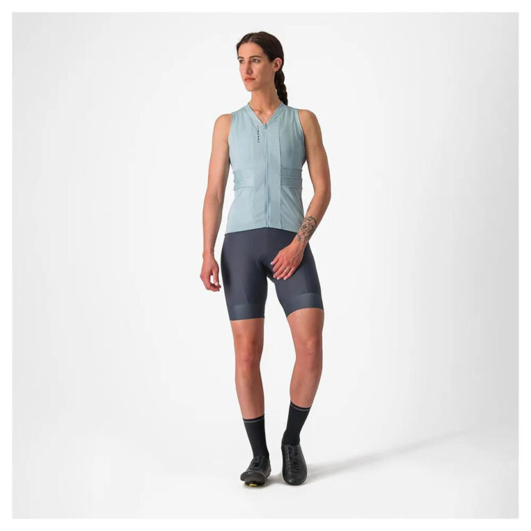 Castelli Anima 4 Sleeveless Jersey M Winter Sky / Dark Steel Blue - L Winter Sky / Dark Steel Blue - Image 8