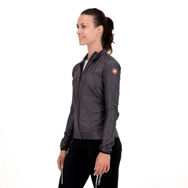 Castelli Aria Shell Jacket XS Dark Grey - XL Dark Grey - Image 3