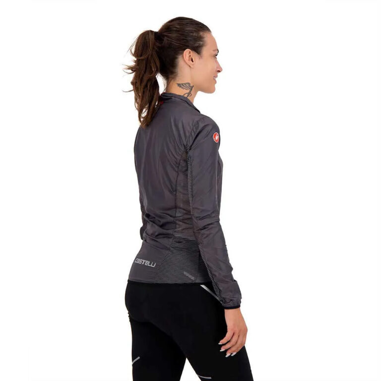 Castelli Aria Shell Jacket XS Dark Grey - XL Dark Grey - Image 4