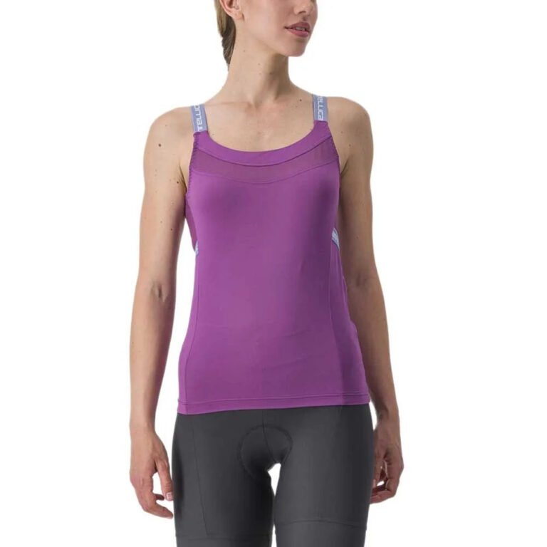 Castelli Bavette Sleeveless Jersey S Amethist / Violet Mist