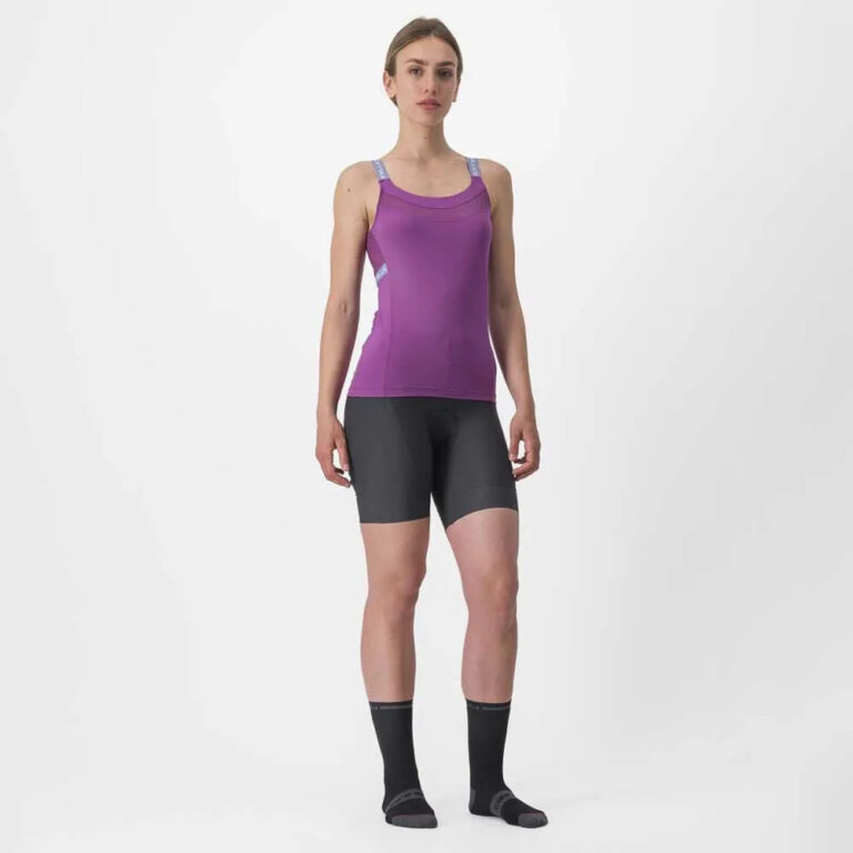 Castelli Bavette Sleeveless Jersey S Amethist / Violet Mist - Image 5