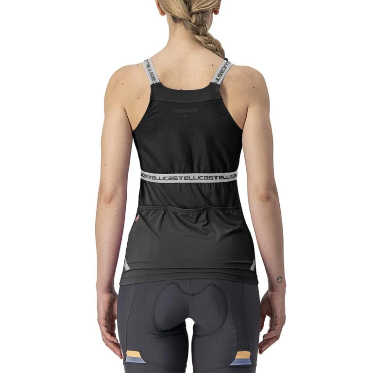 Castelli Bavette Sleeveless Jersey XS Light Black / Ivory - L Light Black / Ivory - Image 2