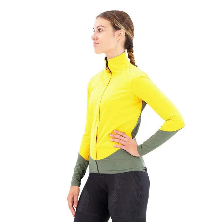 Castelli Beta RoS Jacket XS Saffron / Military Green - XL Saffron / Military Green - Image 3