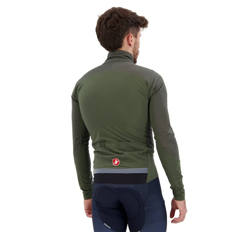 Castelli Beta RoS Jacket S Tee Green / Military Green - 2XL Tee Green / Military Green - Image 4