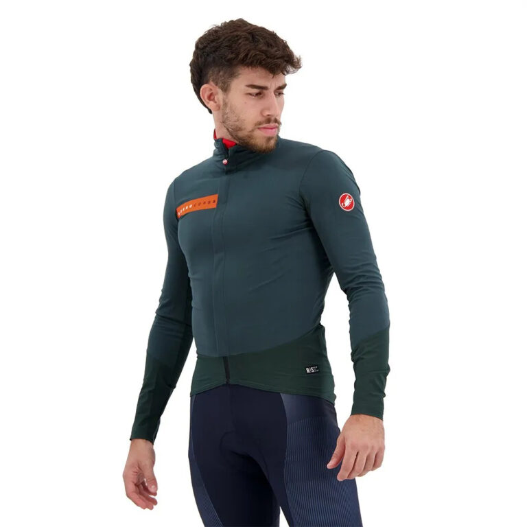 Castelli Beta RoS Jacket S Green / Orange / Red - XL Green / Orange / Red - Image 3