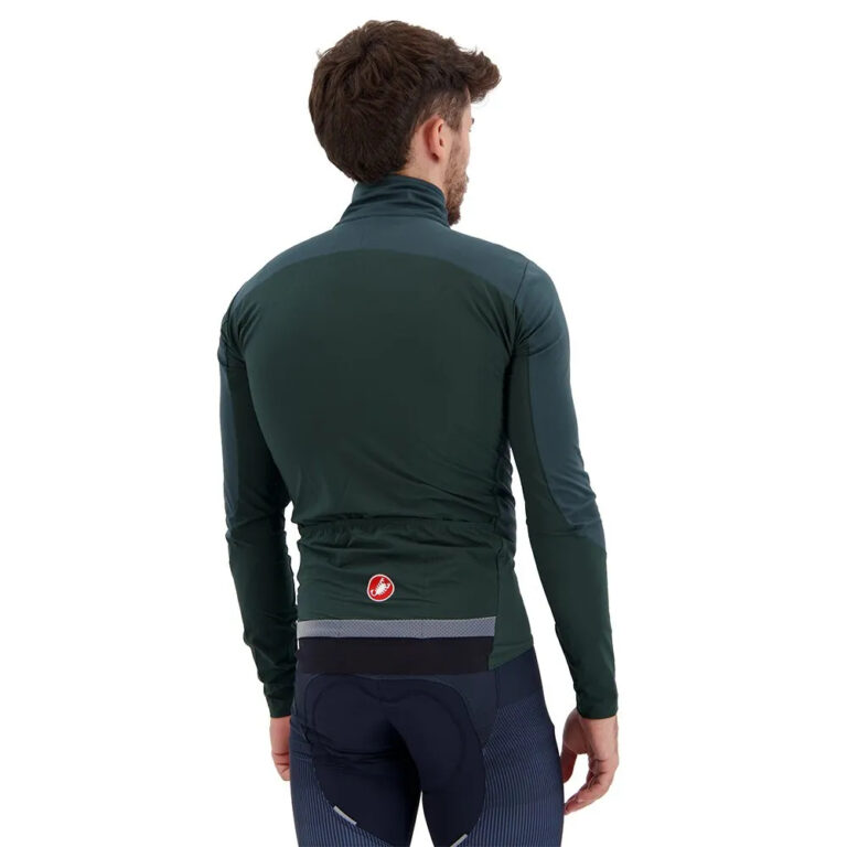 Castelli Beta RoS Jacket S Green / Orange / Red - XL Green / Orange / Red - Image 4