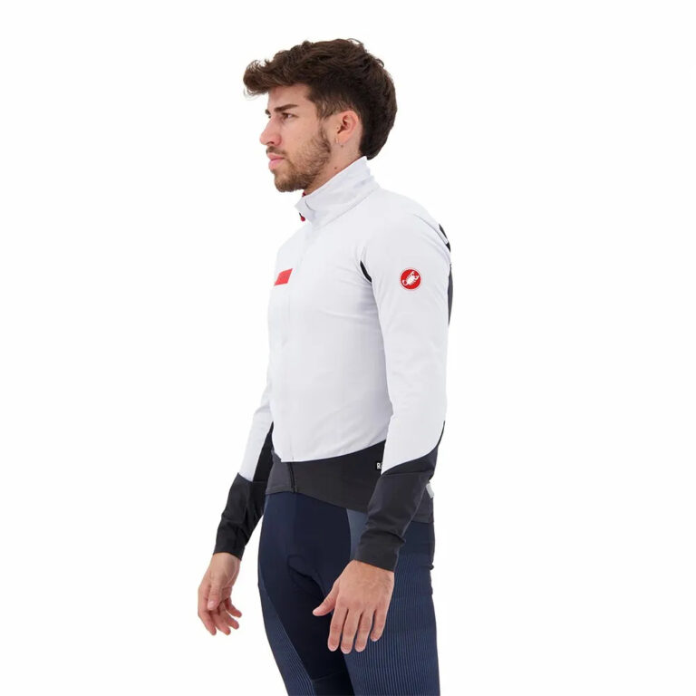 Castelli Beta RoS Jacket S Grey / Red - XL Grey / Red - Image 3