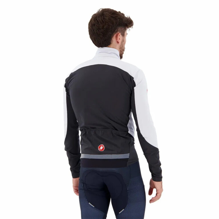 Castelli Beta RoS Jacket S Grey / Red - XL Grey / Red - Image 4