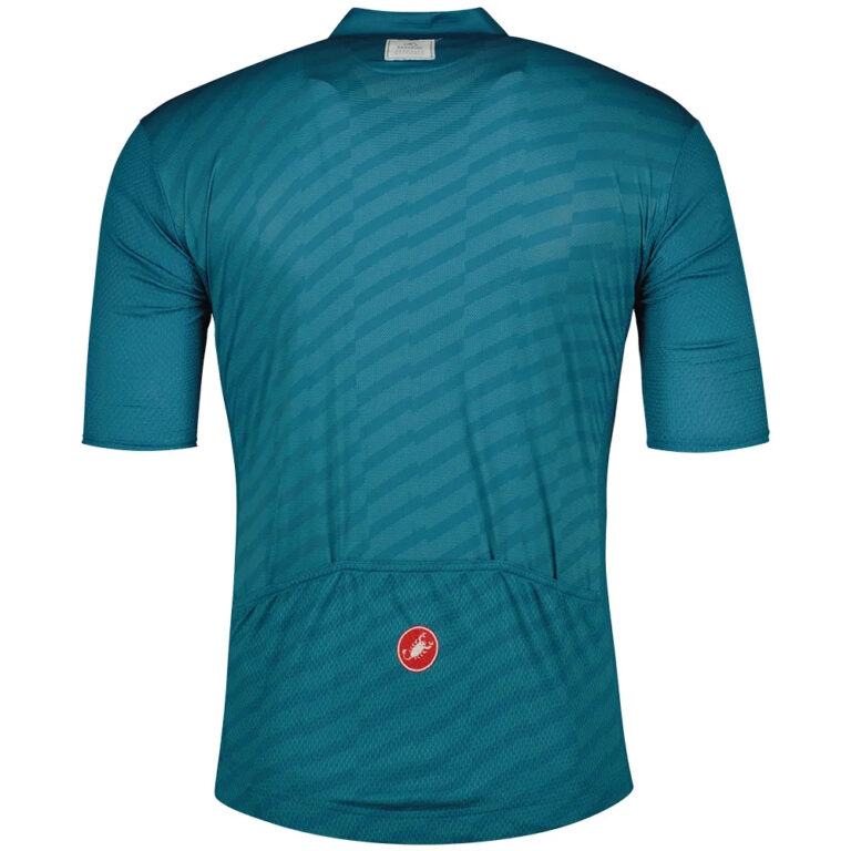 Castelli Cima Giro Italia 2020 Short Sleeve Jersey L Deep Ocean - Image 3