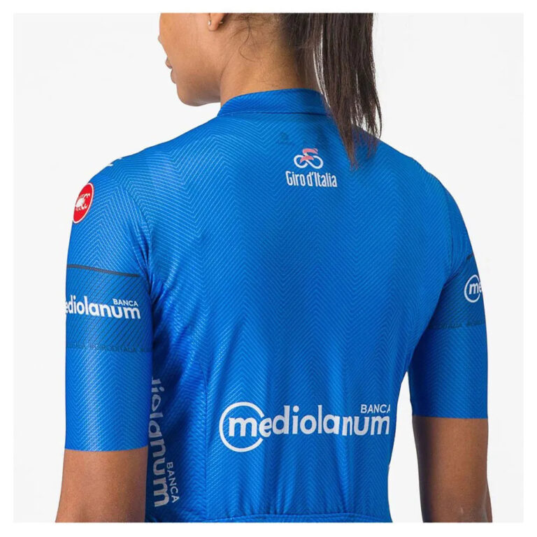 Castelli Cima Giro Italia 2020 Short Sleeve Jersey L Deep Ocean - Image 6