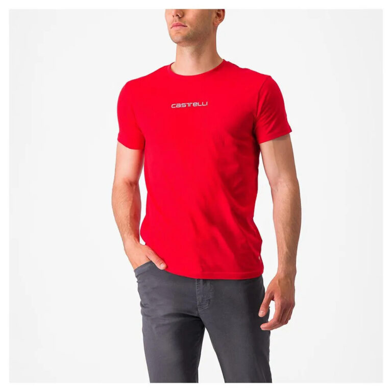 Castelli Classico Short Sleeve T-shirt S Red - 2XL Red - Image 3