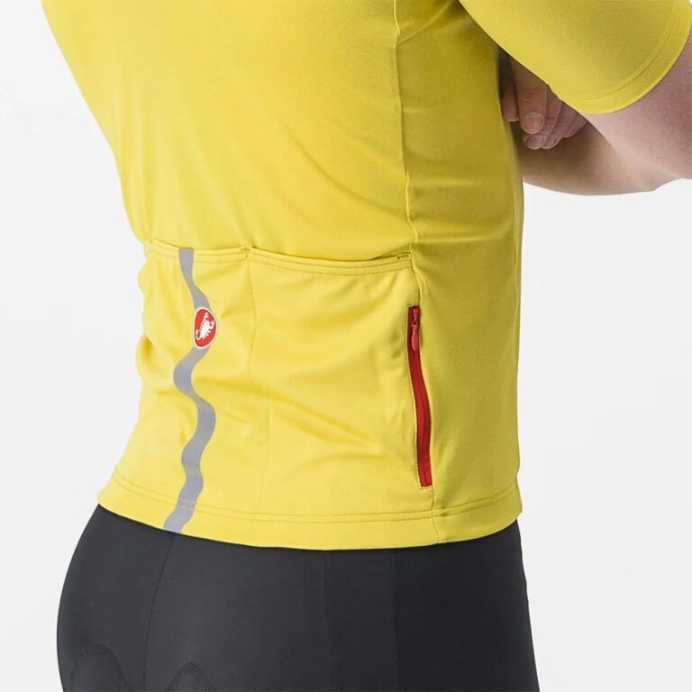 Castelli Classifica Short Sleeve Jersey S Passion Fruit - 3XL Passion Fruit - Image 4