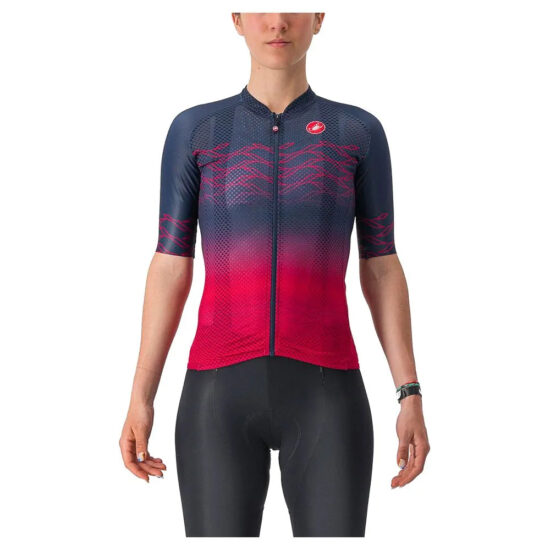 Castelli Climber&amp;acute;s 2.0 Short Sleeve Jersey S Belgian Blue / Persian Red - L Belgian Blue / Persian Red