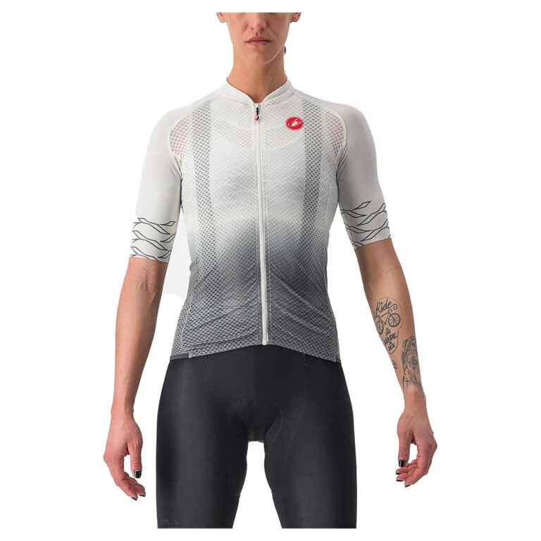 Castelli Climber&amp;acute;s 2.0 Short Sleeve Jersey XS Ivory / Sage Grey - L Ivory / Sage Grey