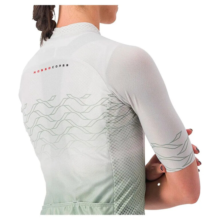 Castelli Climber&amp;acute;s 2.0 Short Sleeve Jersey XS Moon Grey / Defender Green - XL Moon Grey / Defender Green - Image 3