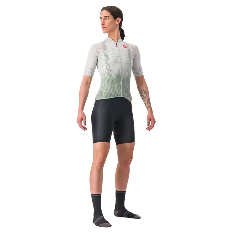 Castelli Climber&amp;acute;s 2.0 Short Sleeve Jersey XS Moon Grey / Defender Green - XL Moon Grey / Defender Green - Image 6