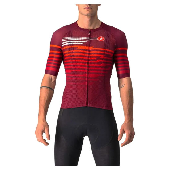 Castelli Climbers 3.0 Short Sleeve Jersey XL Bordeaux / Red - 3XL Bordeaux / Red