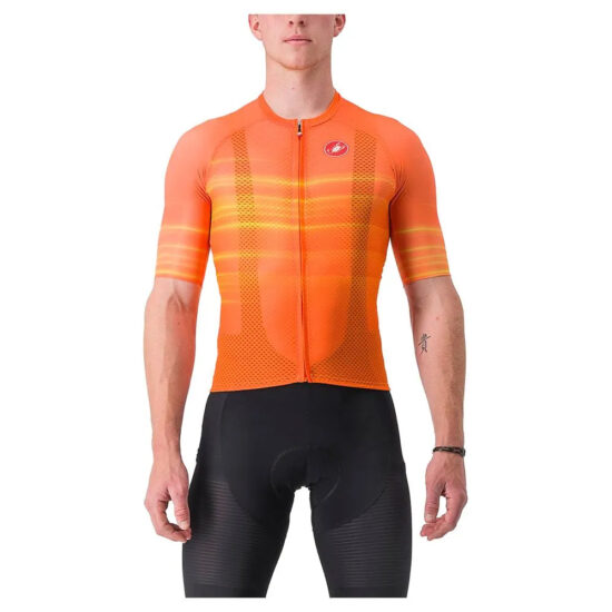 Castelli Climber&amp;acute;s 3.0 SL 2 Short Sleeve Jersey M Brilliant Orange - 3XL Brilliant Orange