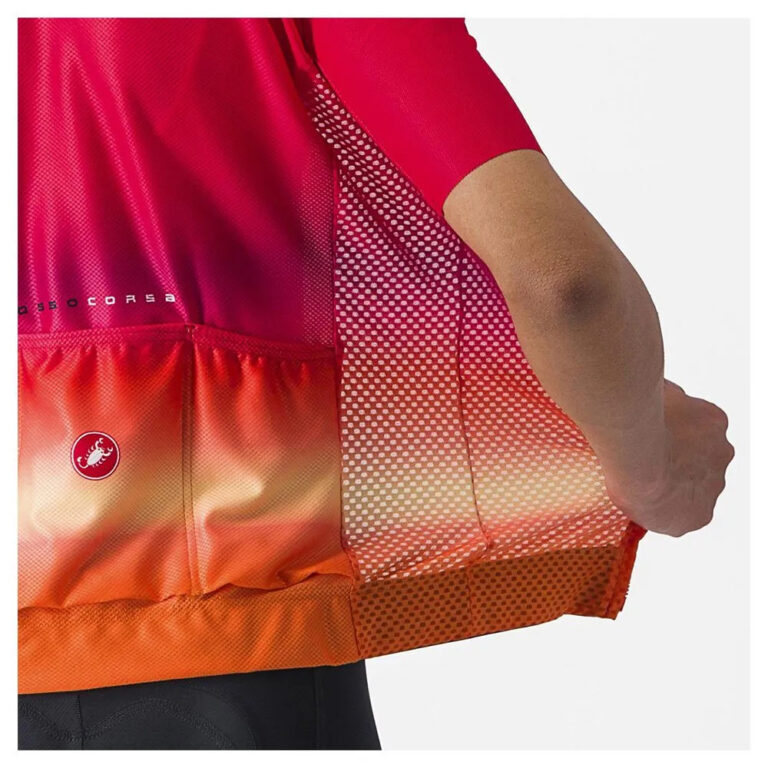 Castelli Climber&amp;acute;S 4.0 Short Sleeve Jersey S Hibiscus / Pink-Ornge - M Hibiscus / Pink-Ornge - Image 9