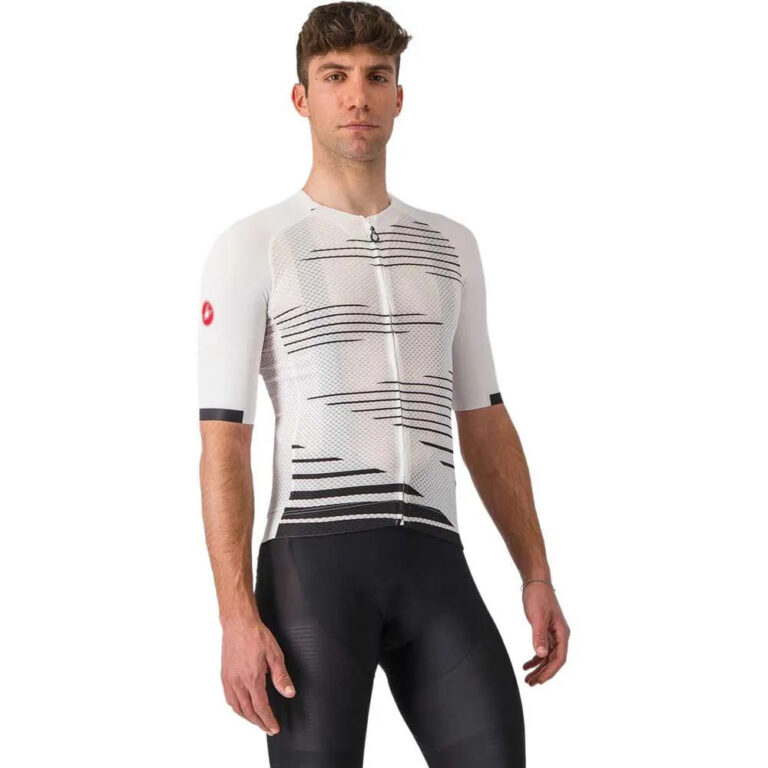 Castelli Climber&amp;acute;s 4.0 Short Sleeve Jersey 2XL White / Black