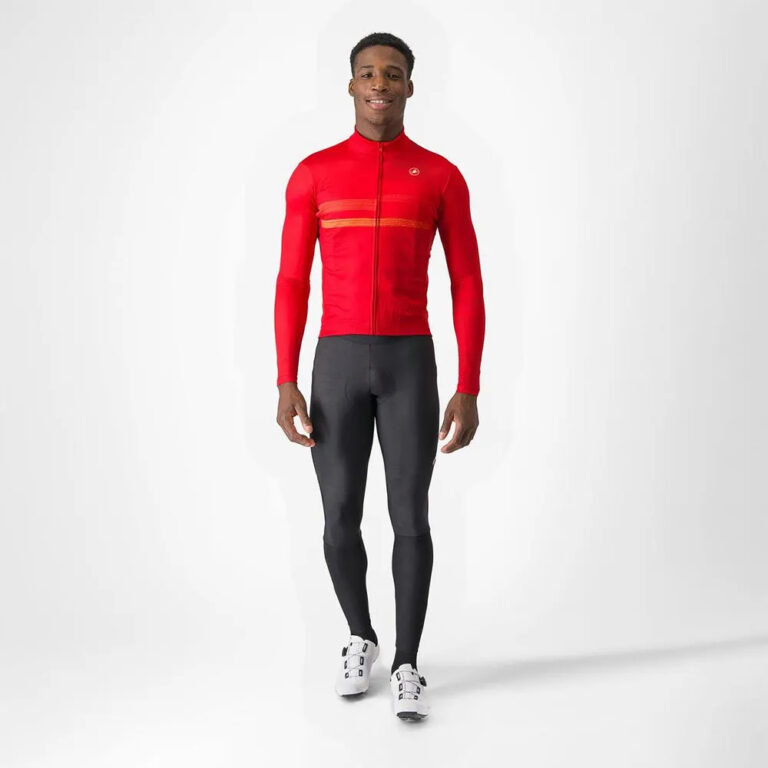 Castelli Collapse Long Sleeve Jersey S Red - 2XL Red - Image 5