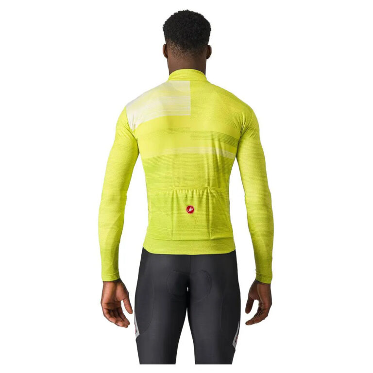 Castelli Collapse Long Sleeve Jersey S Sulphur / Military Green - XL Sulphur / Military Green - Image 2