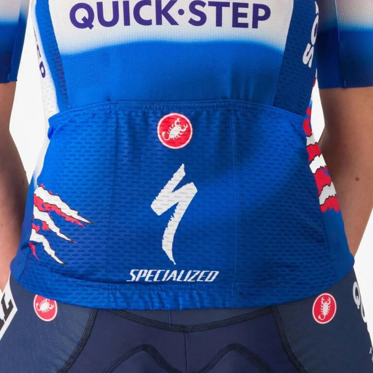 Castelli Competizione 3 T-Rex Quick-Step Short Sleeve Jersey L Vuelta Blue Ceramic - XL Vuelta Blue Ceramic - Image 5