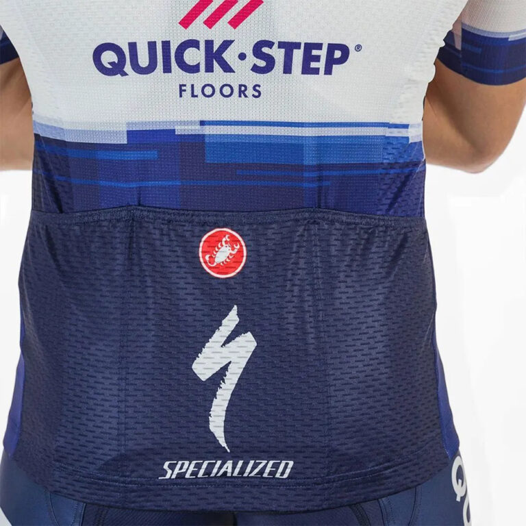 Castelli Competizione Soudal Quick-Step 2023 Short Sleeve Jersey L Dark Blue / White - Image 6