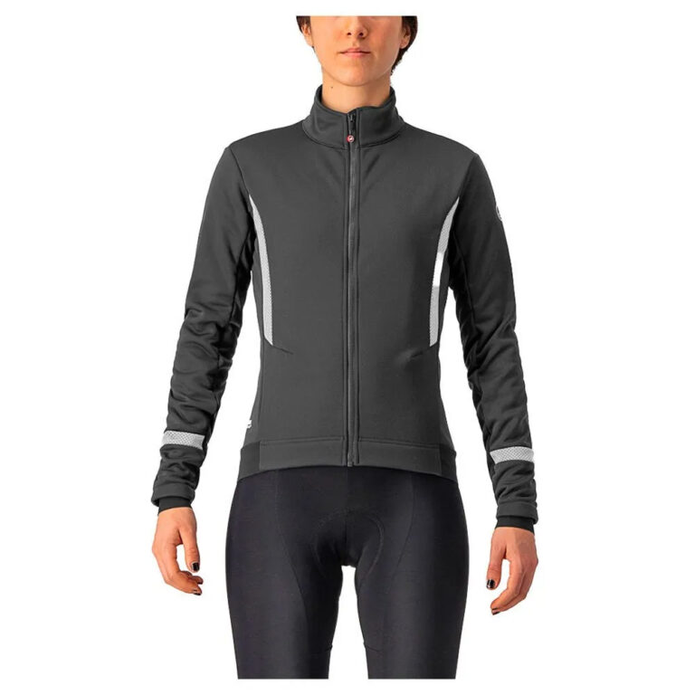 Castelli Dinamica 2 Jacket XS Light Black / White Reflex - XL Light Black / White Reflex