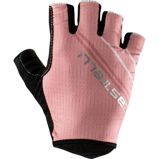 Castelli Dolcissima 2 Short Gloves L Blush / Dark Blush / White - XL Blush / Dark Blush / White