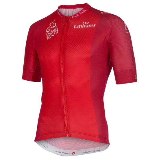 Castelli Dubai Short Sleeve Jersey XL Red - 2XL Red