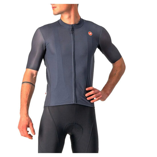 Castelli Endurance Elite Short Sleeve Jersey S Dark Grey - 3XL Dark Grey