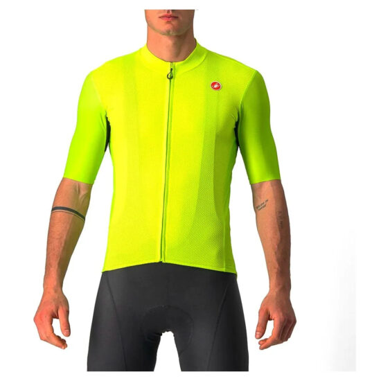 Castelli Endurance Elite Short Sleeve Jersey S Electric Lime - XL Electric Lime