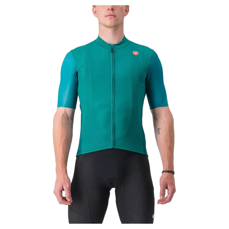 Castelli Endurance Elite Short Sleeve Jersey S Quetzal Green - XL Quetzal Green