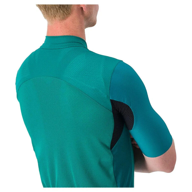 Castelli Endurance Elite Short Sleeve Jersey S Quetzal Green - XL Quetzal Green - Image 4