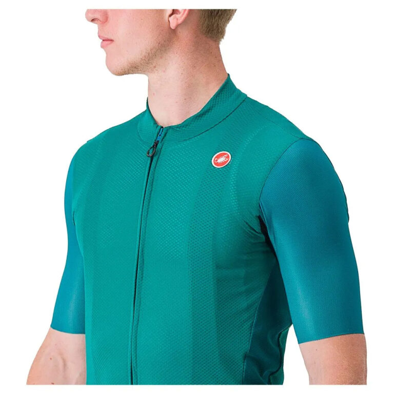 Castelli Endurance Elite Short Sleeve Jersey S Quetzal Green - XL Quetzal Green - Image 5