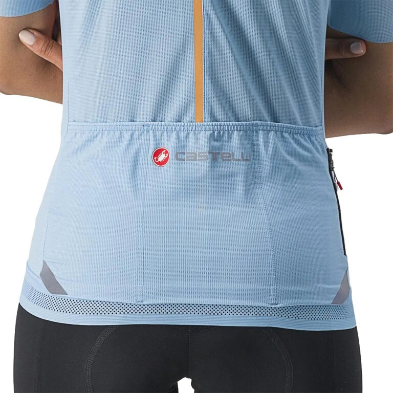 Castelli Endurance Short Sleeve Jersey S Baby Blue - M Baby Blue - Image 3