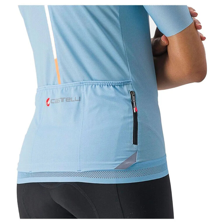 Castelli Endurance Short Sleeve Jersey S Baby Blue - M Baby Blue - Image 4