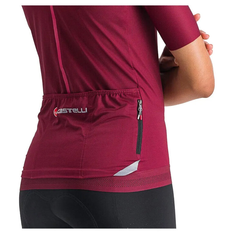 Castelli Endurance Short Sleeve Jersey M Bordeaux - L Bordeaux - Image 3