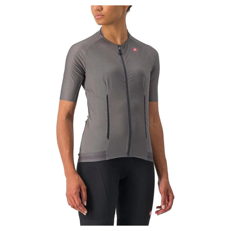 Castelli Endurance Short Sleeve Jersey XS Gunmetal Grey