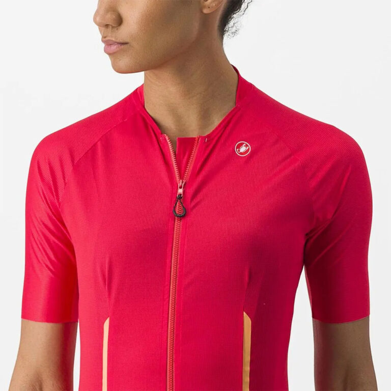 Castelli Endurance Short Sleeve Jersey M Hibiscus - L Hibiscus - Image 5