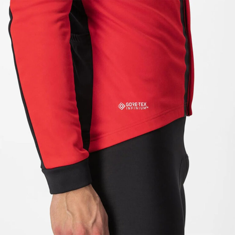 Castelli Entrata Jacket XS Red / Black - 3XL Red / Black - Image 8