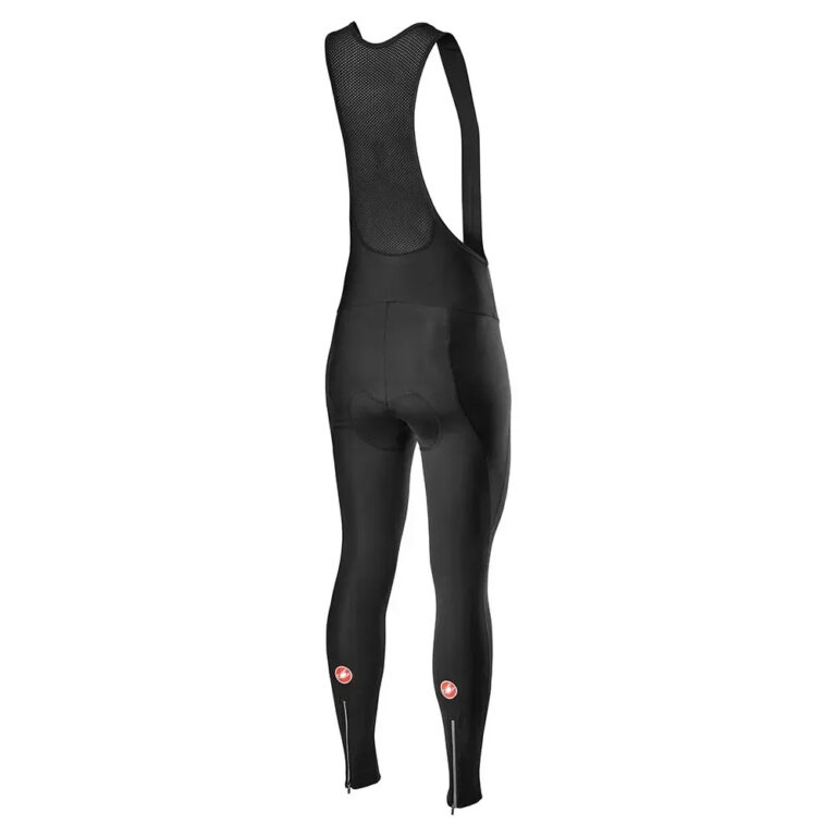 Castelli Entrata Wind Bib Tights S Black - 3XL Black - Image 4