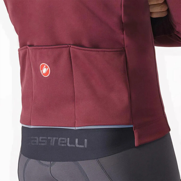 Castelli Espresso Air Jacket XS Deep Bordeaux / Persian Red - 3XL Deep Bordeaux / Persian Red - Image 4