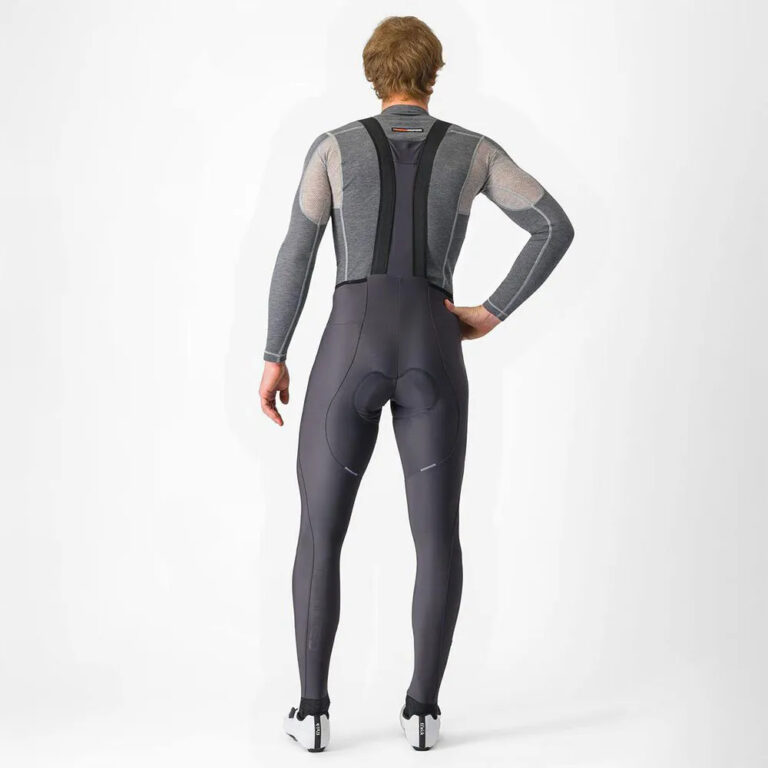 Castelli Espresso Bib Tights S Dark Grey - 3XL Dark Grey - Image 8