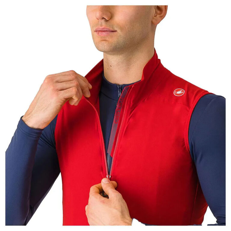 Castelli Espresso Gilet XS Rich Red - 3XL Rich Red - Image 3