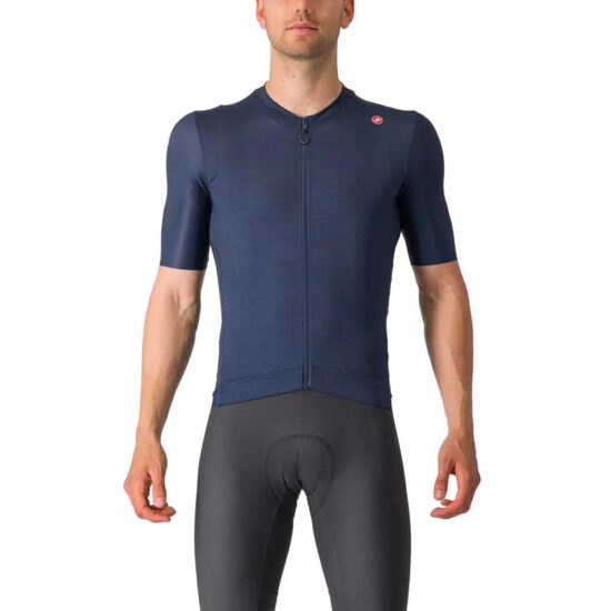 Castelli Espresso Short Sleeve Jersey L Belgian Blue / Silver Moon - XL Belgian Blue / Silver Moon